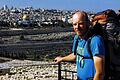 Geschafft: Nach rund sechsmonatiger Wanderung hat Stefan Borrmann Jerusalem erreicht.