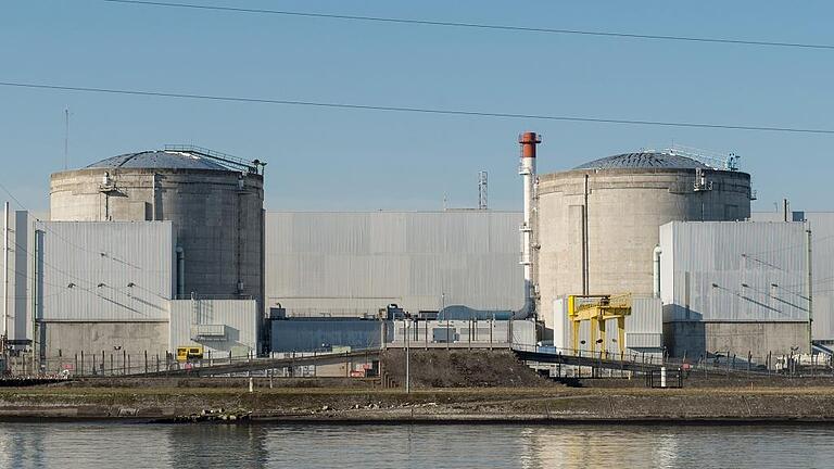 Atomkraftwerk in Fessenheim       -  Das Atomkraftwerk in Fessenheim