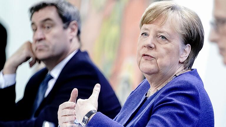 Fehlt da nicht einer? Mit Markus Söder und Angela Merkel ist das Corona-Dream-Team eigentlich komplett. Den Armin Laschet vermissen nur die Nordrhein-Westfalen selbst.