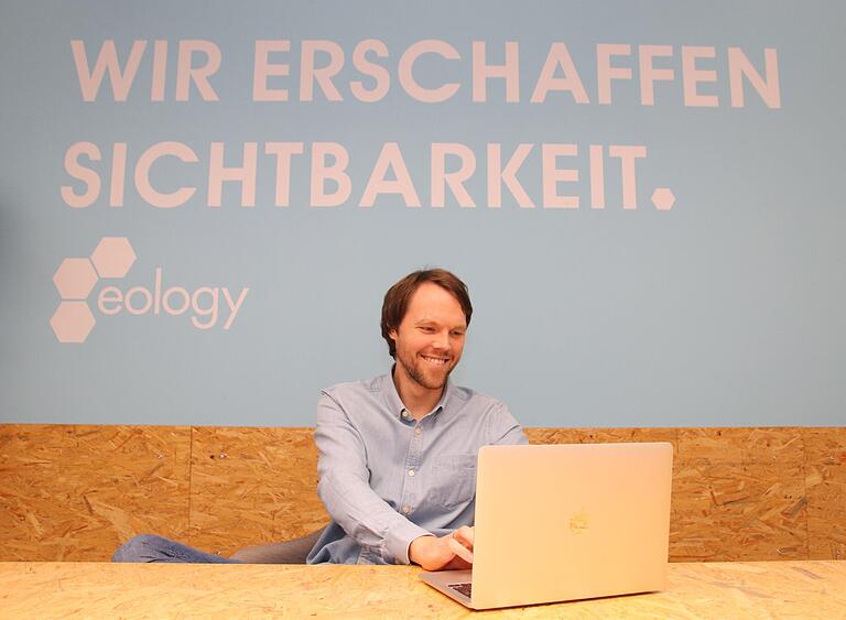 Daniel Unger, einer der Gründer und Mit-Inhaber der Firma Eology, am Stammsitz in Volkach. Daniel Unger, einer der Gründer und Mit-Inhaber der Firma Eology, am Stammsitz in Volkach.