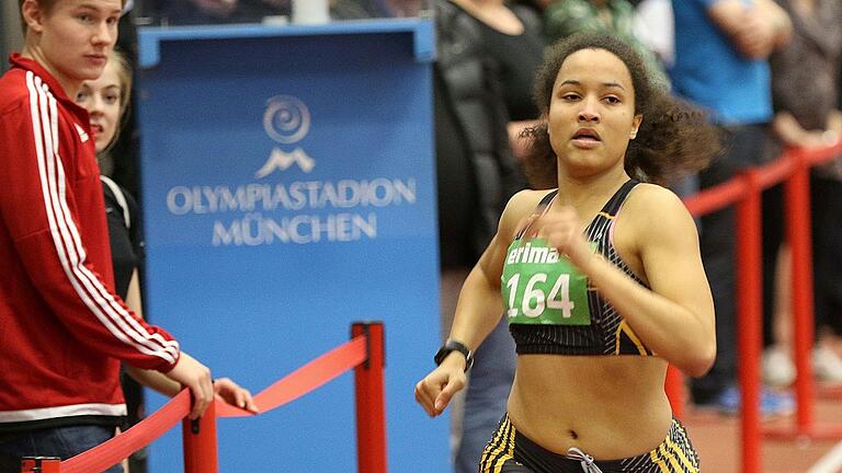 Start doch nicht künftig für den FC 05 Schweinfurt: Sprinterin Naomi Hemmelmann, noch bei der LG Karlstadt-Gambach-Lohr, künftig beim Track&Field Club Mainfranken.