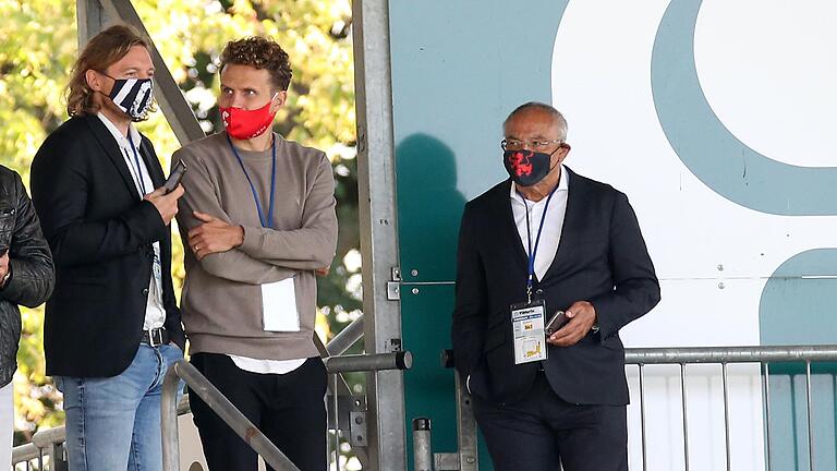 Sie haben bei den Kickers in Zukunft das Sagen: Vorstandsvorsitzender Daniel Sauer, Sportvorstand Sebastian Schuppan und Felix Magath, Head of Global Soccer bei Investor Flyeralarm. Sie haben bei den Kickers in Zukunft das Sagen: Vorstandsvorsitzender Daniel Sauer, Sportvorstand Sebastian Schuppan und Felix Magath, Head of Global Soccer bei Investor Flyeralarm.