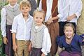 Nachwuchs: Auch einige Kinder sind beim Theaterstück &bdquo;Katrin und der Schwedische Obrist&ldquo; mit von der Partie.