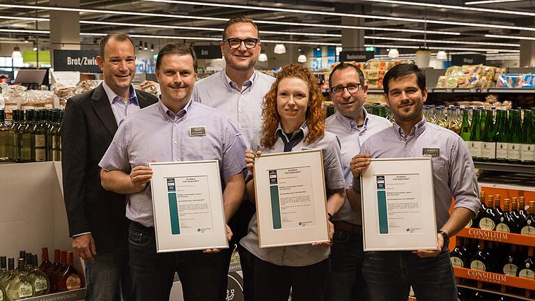 Edeka Trabold erhielt das Top-Geschäft Zertifikat.