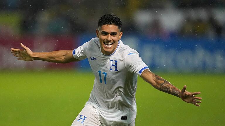 Honduras - Mexiko       -  Luis Palma erzielte beide Tore für Honduras.