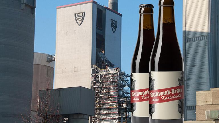 Diese Redaktion hat schon einmal einen Etiketten-Vorschlag für ein Bier von 'Schwenk-Bräu'.