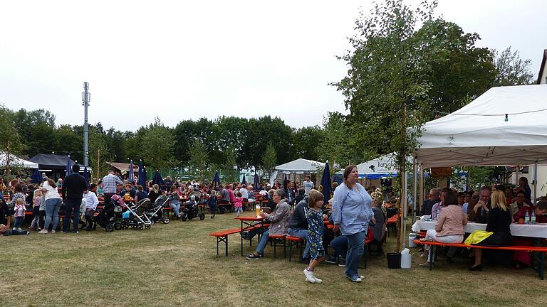 Im September feiert Oberndorf Kirchweih, die Planung steht noch ganz am Anfang. Unser Bild stammt aus dem Jahr 2022.