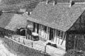Das Partensteiner Hirtenhaus, Roßbergweg 3, kurz vor seinem Abriss um 1986.