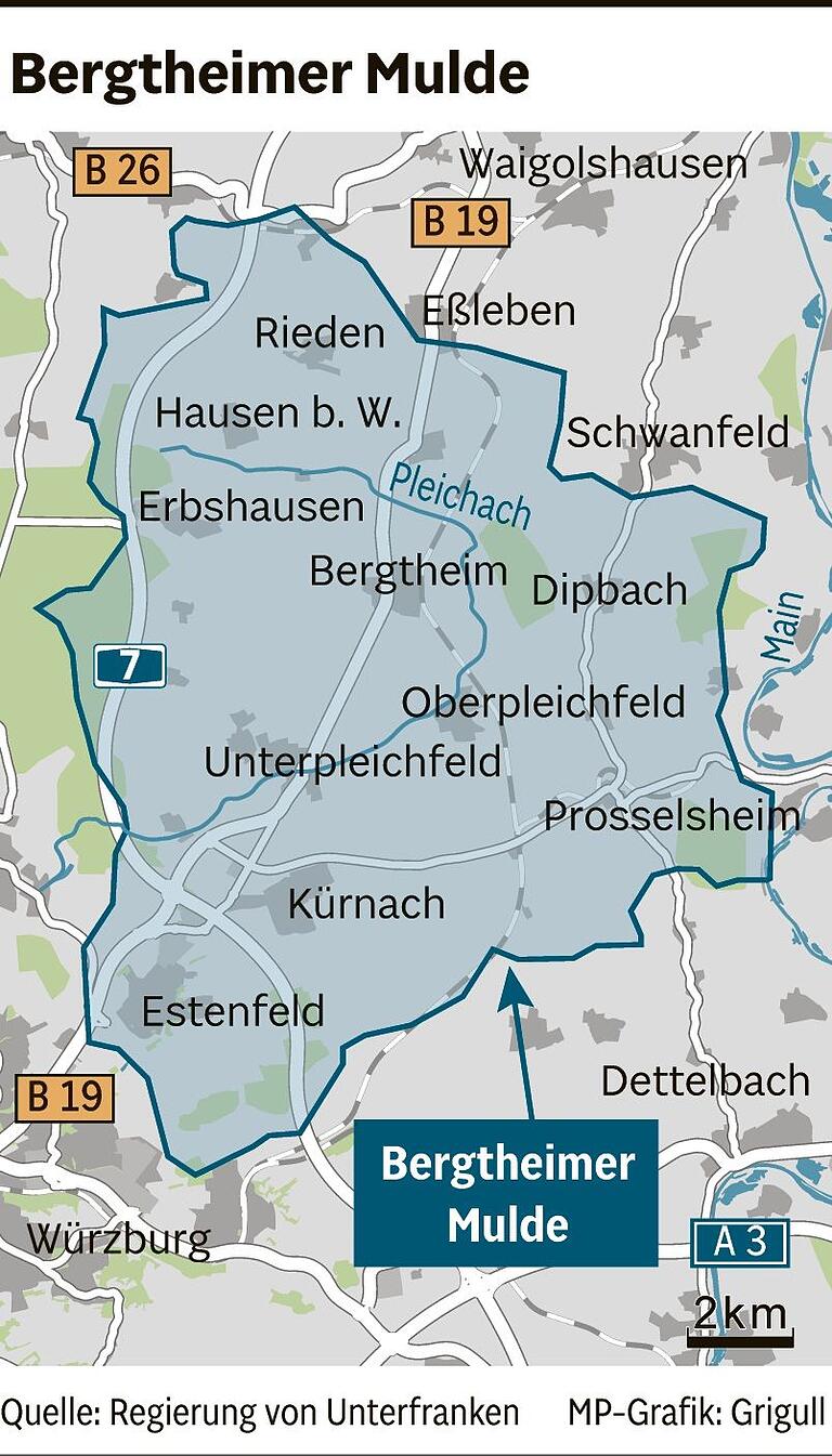 Umstrittenes Mainwasser-Projekt in der Region Würzburg: Ist die Entscheidung für Bergtheimer Mulde schon gefallen?