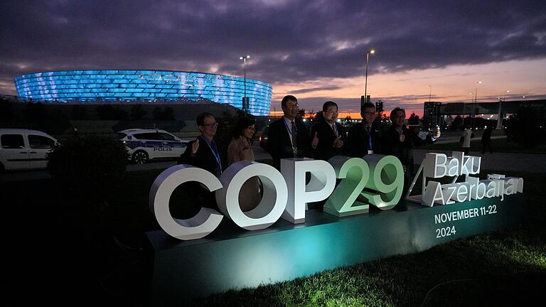 Weltklimakonferenz COP29 in Baku       -  Auch viele Lobbyisten sind angereist zur COP29 in Baku.