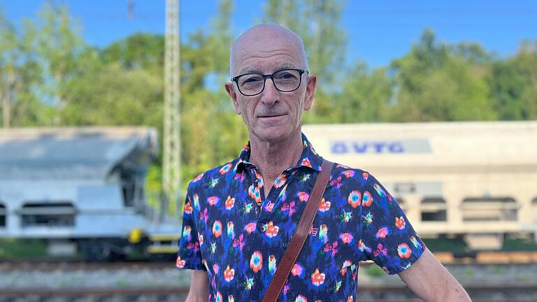 Gerhard Abeln (63) pendelt für die Arbeit von Kitzingen nach Nürnberg.&nbsp;