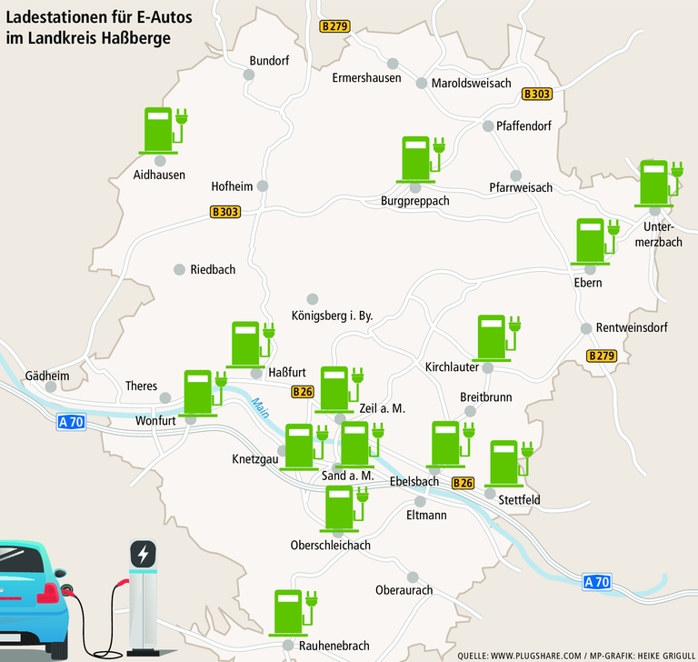 Wie der Haßbergkreis auf den Elektroauto-Boom reagiert Wie der Haßbergkreis auf den Elektroauto-Boom reagiert