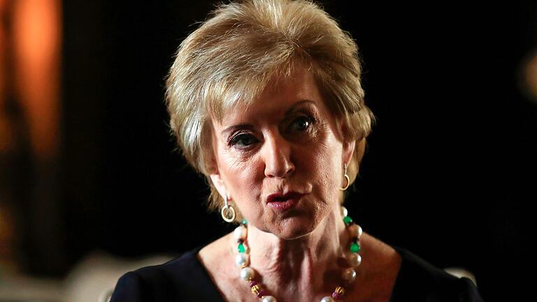 Linda McMahon - Linda McMahon führte in Trumps erster Regierung die Behörde für kleine Unternehmen. (Archivbild) Linda McMahon - Linda McMahon führte in Trumps erster Regierung die Behörde für kleine Unternehmen. (Archivbild)