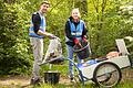 Robert Bausenwein und seine Tochter Julie Bausenwein haben das Projekt 'Maincleanup' ins Leben gerufen.&nbsp;