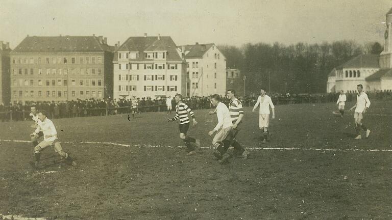 Das Sportgelände der Würzburger Kickers an der Randersackerer Straßen