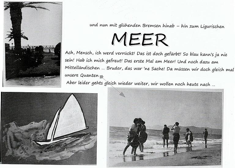 Zum ersten Mal am Meer – 1953 ein echtes Abenteuer. Zum ersten Mal am Meer – 1953 ein echtes Abenteuer.