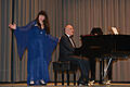 Impressionen vom Konzert des Duos 'Con Emozione' in Bad Bocklet. Liane Fietzke (Sopran) und ihr Mann Norbert (Klavier).  Foto: Björn Hein       -  Impressionen vom Konzert des Duos 'Con Emozione' in Bad Bocklet. Liane Fietzke (Sopran) und ihr Mann Norbert (Klavier).  Foto: Björn Hein