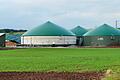 Ein gutes Beispiel für alternative Energieversorgung auf dem Lande: die von einer Bürger-Genossenschaft betriebene Biogasanlage in Großbardorf (Lkr. Rhön-Grabfeld).