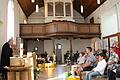 Anlässlich der Grundsteinlegung vor 100 Jahren feierte die evangelische Kirchengemeinde am Sonntag einen Festgottesdienst in der Erlöserkirche.