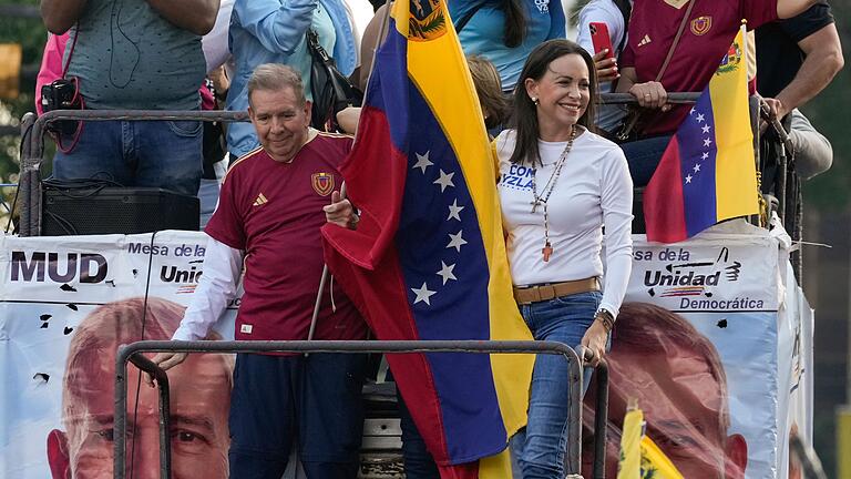 Wahlkampfauftakt für Präsidentenwahl in Venezuela       -  Angesichts des katastrophalen Lage im Land hat Oppositionskandidat González Urrutia eine echte Chance auf den Wahlsieg.