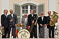 Das musikalische Sommer-Highlight des Jahres! Heye's Society spielen Original New Orleans Jazz bei einem Open-Air-Konzert im Schlossgarten Hammelburg. Eberhard Strabel/Heye's Society       -  Das musikalische Sommer-Highlight des Jahres! Heye's Society spielen Original New Orleans Jazz bei einem Open-Air-Konzert im Schlossgarten Hammelburg. Eberhard Strabel/Heye's Society