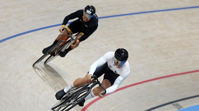 Paris 2024 - Radsport       -  Luca Spiegel fuhr deutschen Rekord, schied aber trotzdem früh aus.