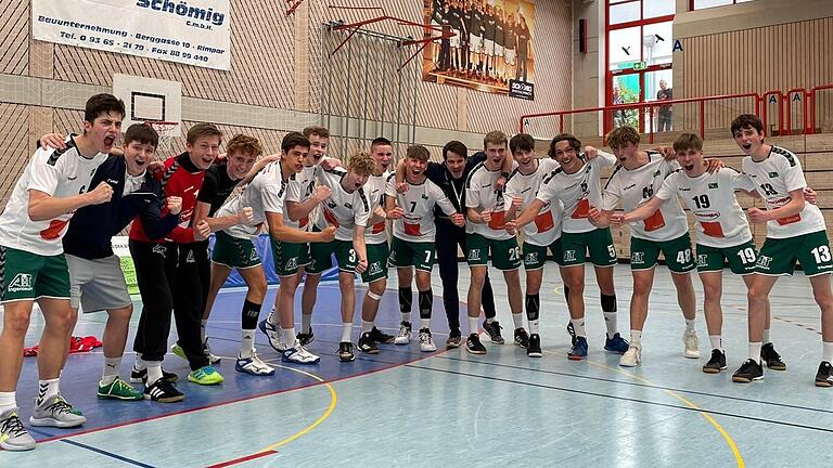 Die männliche B-Jugend der DJK Rimpar fordert in der nächsten Runde um die deutsche Handball-Meisterschaft die Rhein-Neckar Löwen heraus.