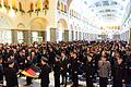 180 Bundespolizeianwärter und -anwärterinnen sind in der Wandelhalle in Bad Kissingen vereidigt worden.       -  180 Bundespolizeianwärter und -anwärterinnen sind in der Wandelhalle in Bad Kissingen vereidigt worden.