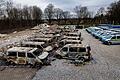 Nach dem Feuer bei der Polizeihundestaffel       -  Die Ermittler prüfen auch einen Zusammenhang mit dem Brand von 23 Polizeiautos im Januar. (Archivbild)