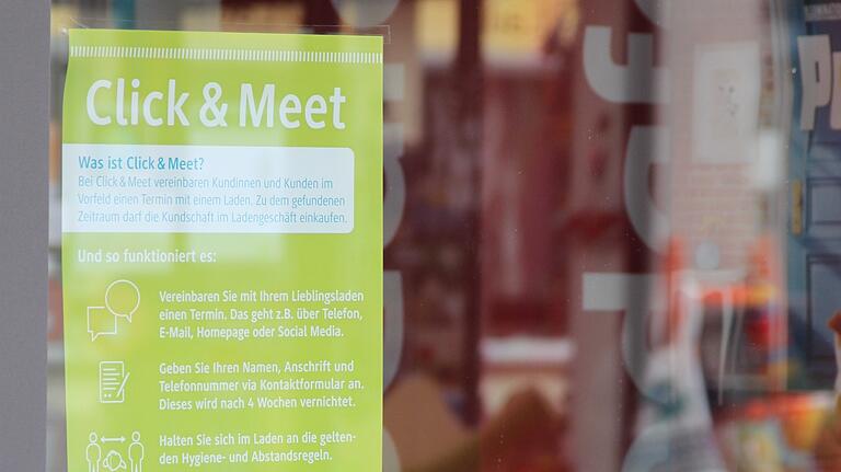 Nur ein kurzes Zwischenspiel und schon wieder passé: Click & Meet. Nur ein kurzes Zwischenspiel und schon wieder passé: Click & Meet.