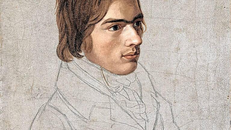 Ludwig Vogel: Bildnis Friedrich Overbeck, um 1809/1810.