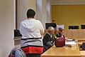 Beginn Prozess gegen Eltern eines Mädchens       -  Die Angeklagte Mutter im Gerichtssaal des Landgerichts Schweinfurt: &bdquo;Ich bin sehr traurig und fühle mich Pauline gegenüber sehr schuldig.&rdquo;