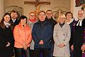 Die neuen Kirchenvorstände von links: Angela Müller, Gerd Müller, Irene Blaß, Kerstin Rauch, Michael Langer, Mario Jung, Brigitte Troll, Sandra Paul und Pfarrer Uli Vogel.