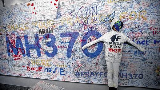 An der Wand der Hoffnung: Ein Werk des malaysischen Künstlers Safirah Rashid am Flughafen in Kuala Lumpur. An der Wand der Hoffnung: Ein Werk des malaysischen Künstlers Safirah Rashid am Flughafen in Kuala Lumpur.