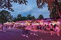 Der Kiliani-Sommergarten bleibt bis einschließlich 26. Juli auf den Mainwiesen in der Würzburger Zellerau bestehen.
