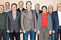 Nach der FBG-Wahl: (von links) Forstdirektor Christoph Kirchner, Kassenprüfer Stefan Nun, Richard Endres (bisheriger Beisitzer), Beisitzer Alban Höfling, stellvertretender Vorsitzender Klaus Nun, Kassenprüfer Elmar Kütt, Beisitzer Reinhard Rauch, Vorsitzender Anton Lotter, Geschäftsführer Alban Weißenberger, FBG-Försterin Irmgard Hamann, Helmut Riedmann (bisheriger Kassenprüfer), Beisitzer Bürgermeister Dieter Schneider, Werner Trabold (forstlicher Berater FBG) und Beisitzer Richard Brand.