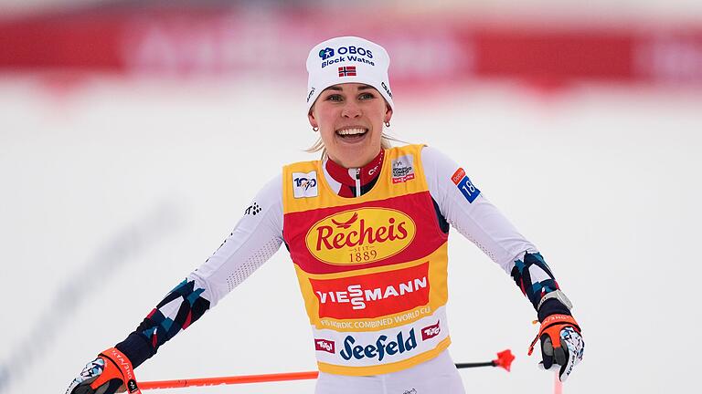 Ida Marie Hagen - Sieg zum Start: Kombiniererin Ida Marie Hagen hat beim Saison-Auftakt gewonnen. Ida Marie Hagen - Sieg zum Start: Kombiniererin Ida Marie Hagen hat beim Saison-Auftakt gewonnen.
