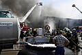 Großbrand in Inningen.jpeg       -  Ein Defekt bei der Photovoltaik-Anlage auf dem Dach der Lagerhalle in Inningen soll das Großfeuer ausgelöst haben, vermutet die Polizei.