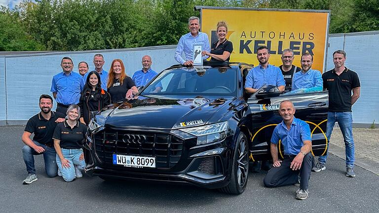 Autohaus Keller ist nach eigenen Angaben als einziger Audi-Betrieb in Unterfranken als 'Audi Top Servicepartner 2024' ausgezeichnet worden.