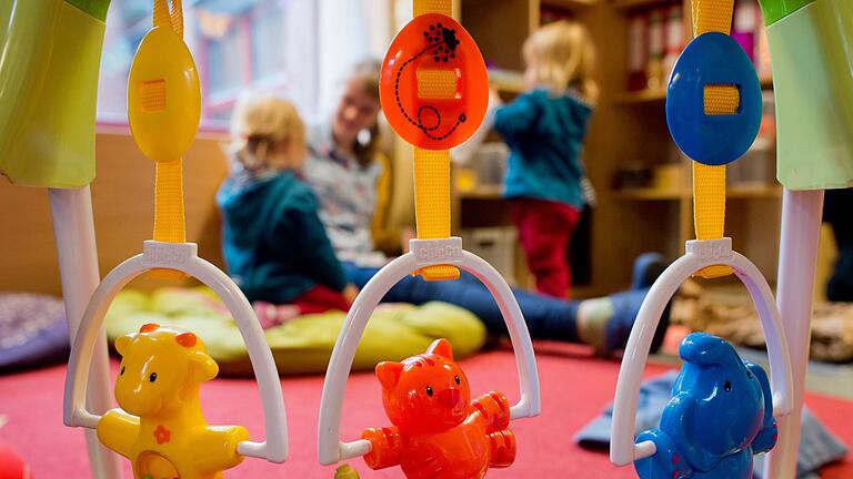 Kindertagesstätte       -  Verdi und der dbb verhandeln für 2,5 Millionen Tarifbeschäftigte - unter anderem in Kitas. (Archivbild)