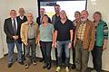 Die Grünen zu Besuch bei der Firma Sorg: Unser Bild zeigt von links Hartmut Hegeler, Matthias Lindig, Stadtrat Gerold Wandera, Alexander Sorg, Stadträtin Bärbel Imhof, Stadtrat Clemens Kracht, Erich Lang, Gisela Götz, Berthold Wagner und Barbara Henrici.