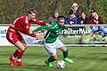 Antonius Cosar (links) vom TSV Abtswind setzt sich im Heimspiel gegen den FC Coburg im Zweikampf gegen Jonas Kirchner durch. Auch an diesem Samstag treten die Abtswinder in der Bayernliga zu Hause an. Zu Gast in der Kräuter-Mix-Arena ist der ATSV Erlangen.