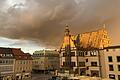 Dunkle Wolken gab es gerade im vergangenen Jahr einige über dem Schweinfurter Rathaus bei verschiedenen Themen, die die Zukunft der Stadtentwicklung betreffen.