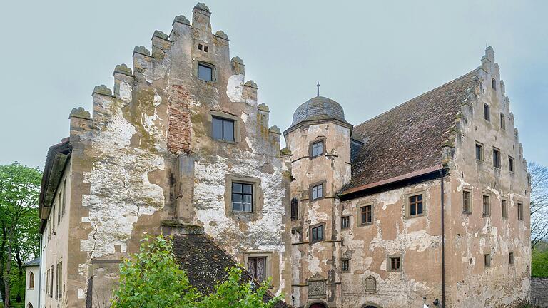 Das Schloss in Schwebheim. Das Schloss in Schwebheim.