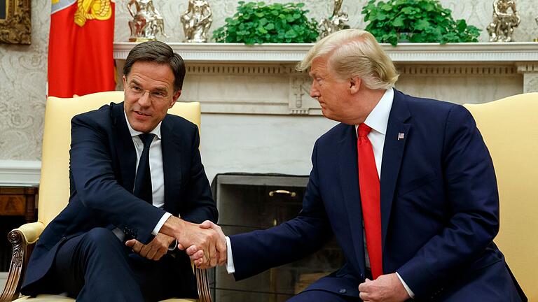 US-Präsident empfängt niederländischen Ministerpräsidenten       -  Als niederländischer Regierungschef traf Rutte Trump bereits häufiger. (Archivbild zur Illustration)