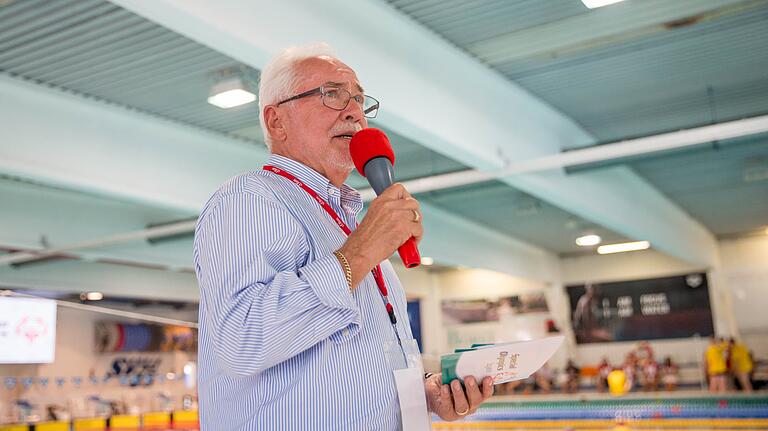 Zeigte sich begeistert von der Veranstaltung in Würzburg: Erwin Horak, Präsident von Special Olymics Bayern.