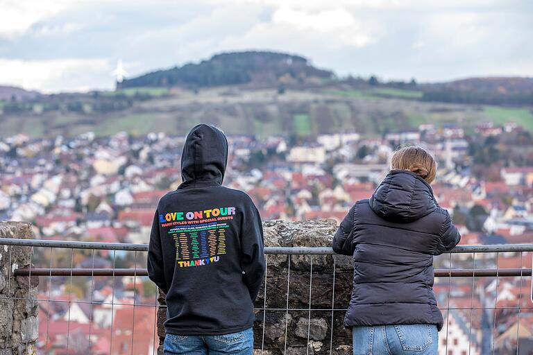 Wegen Steinschlaggefahr ist die Ruine derzeit mit einigen provisorischen Bauzäunen versehen. Wegen Steinschlaggefahr ist die Ruine derzeit mit einigen provisorischen Bauzäunen versehen.