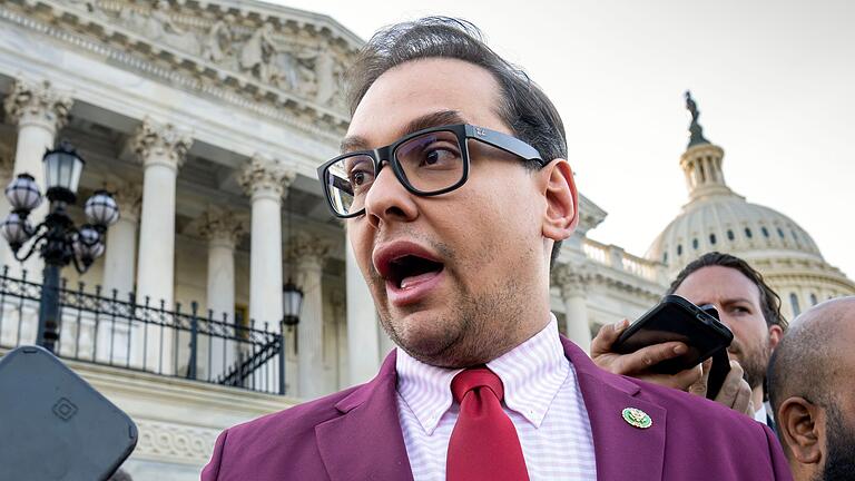 George Santos.jpeg       -  Der republikanische Abgeordnete George Santos verliert sein Mandat im US-Kongress.