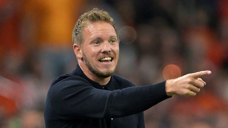 Niederlande - Deutschland - Die Richtung stimmt. Bundestrainer Julian Nagelsmann sieht sein Team auf dem richtigen Weg. Niederlande - Deutschland - Die Richtung stimmt. Bundestrainer Julian Nagelsmann sieht sein Team auf dem richtigen Weg.