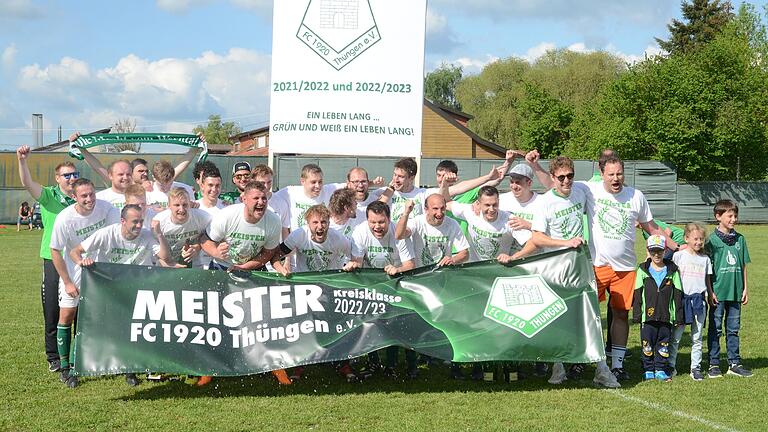 Der FC Thüngen ist Meister der Fußball-Kreisklasse Würzburg 3.
